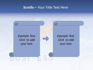 Newspaper Text Nobody PowerPoint Template