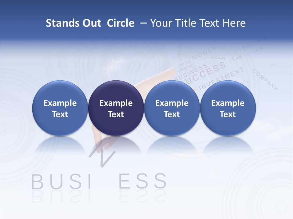 Newspaper Text Nobody PowerPoint Template