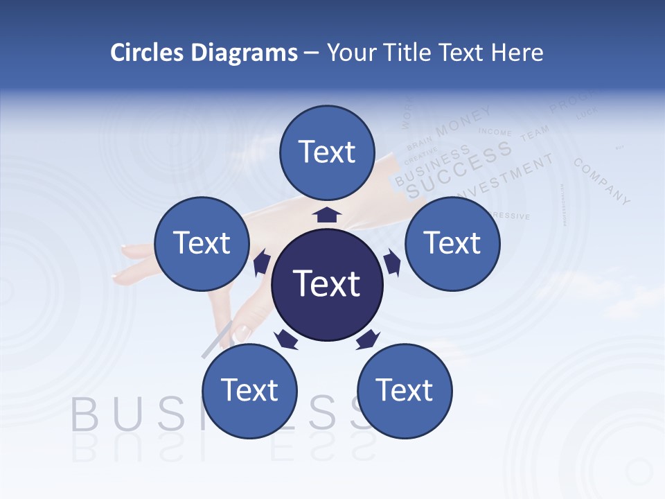 Newspaper Text Nobody PowerPoint Template