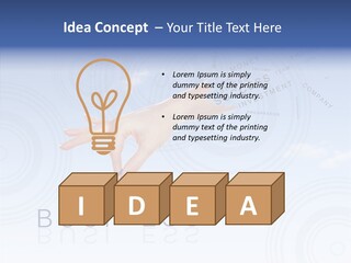 Newspaper Text Nobody PowerPoint Template