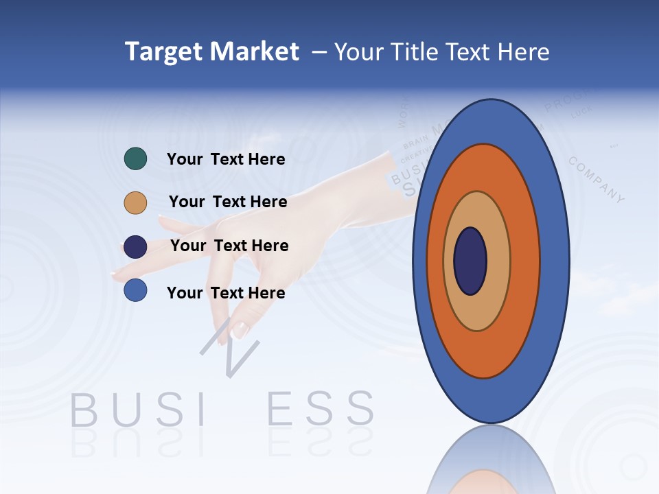 Newspaper Text Nobody PowerPoint Template