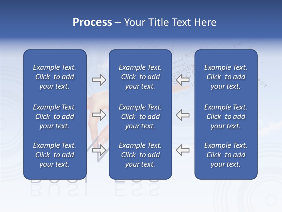 Newspaper Text Nobody PowerPoint Template