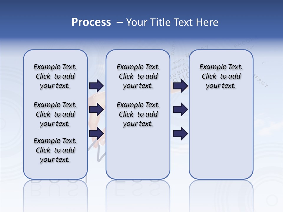 Newspaper Text Nobody PowerPoint Template