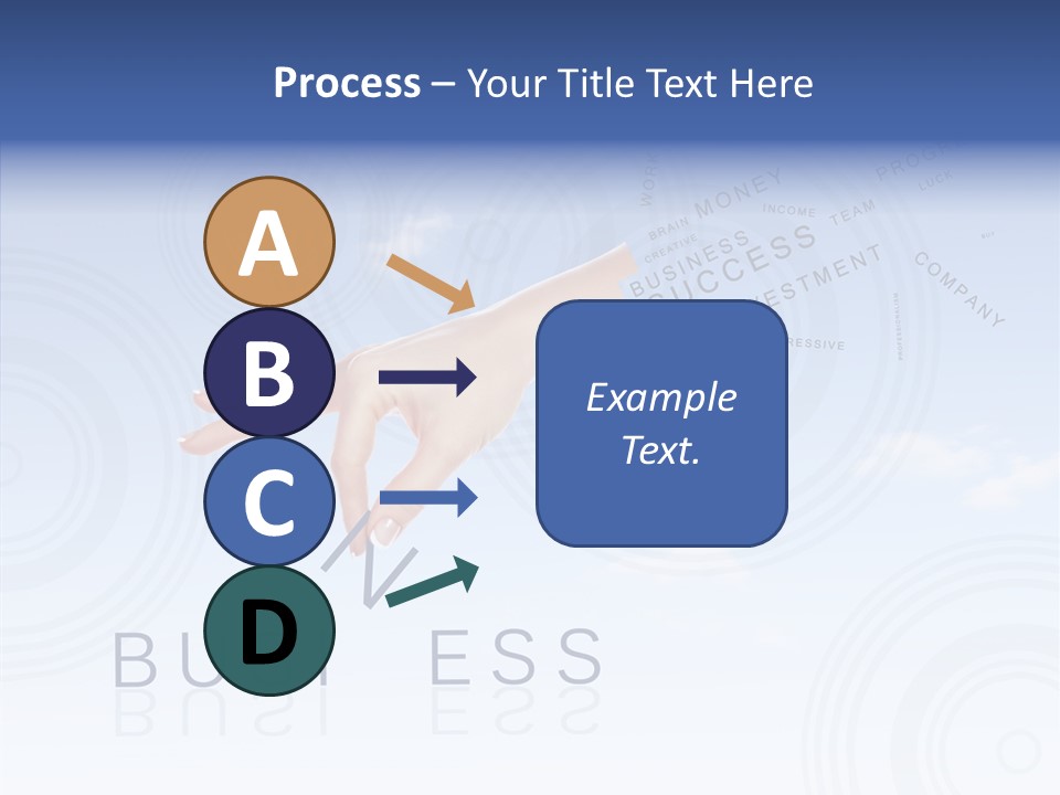 Newspaper Text Nobody PowerPoint Template