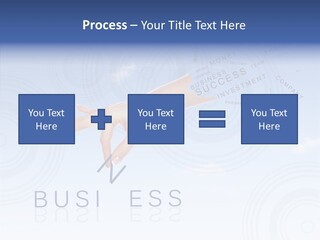 Newspaper Text Nobody PowerPoint Template