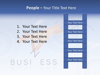 Newspaper Text Nobody PowerPoint Template