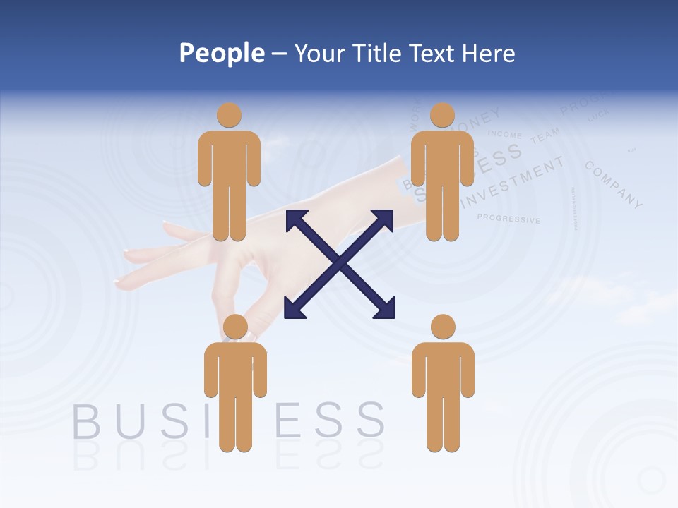 Newspaper Text Nobody PowerPoint Template