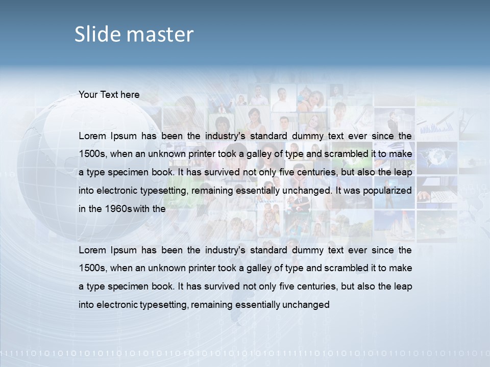 Communication Partnership Community PowerPoint Template
