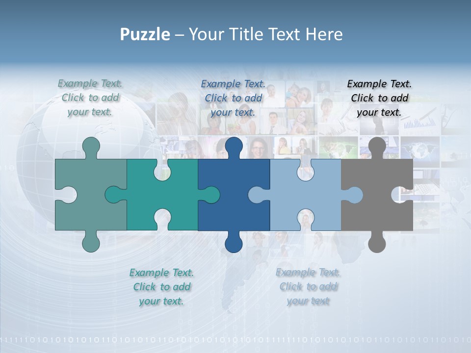 Communication Partnership Community PowerPoint Template