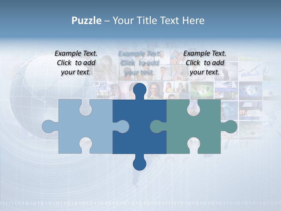 Communication Partnership Community PowerPoint Template