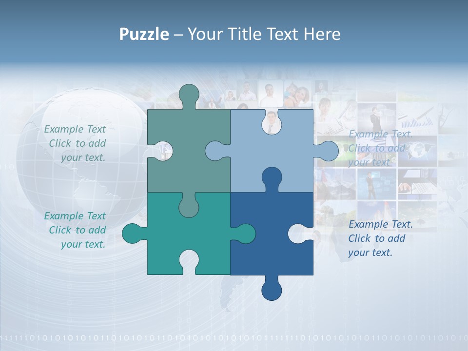 Communication Partnership Community PowerPoint Template