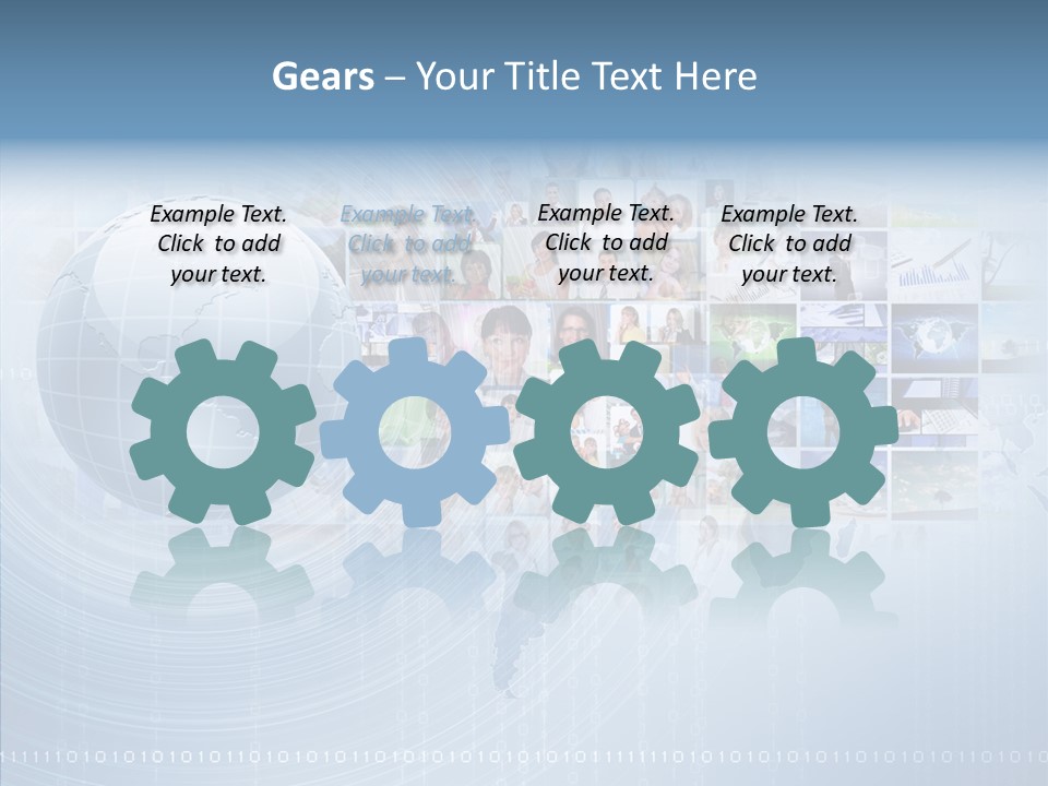 Communication Partnership Community PowerPoint Template