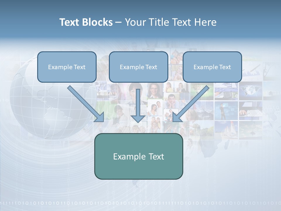 Communication Partnership Community PowerPoint Template
