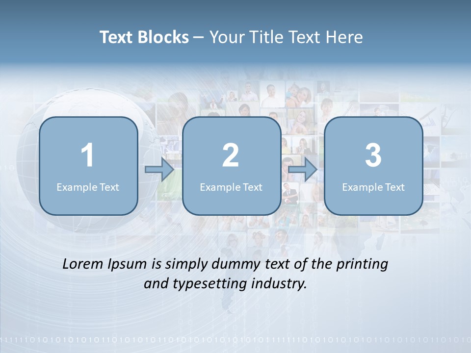 Communication Partnership Community PowerPoint Template