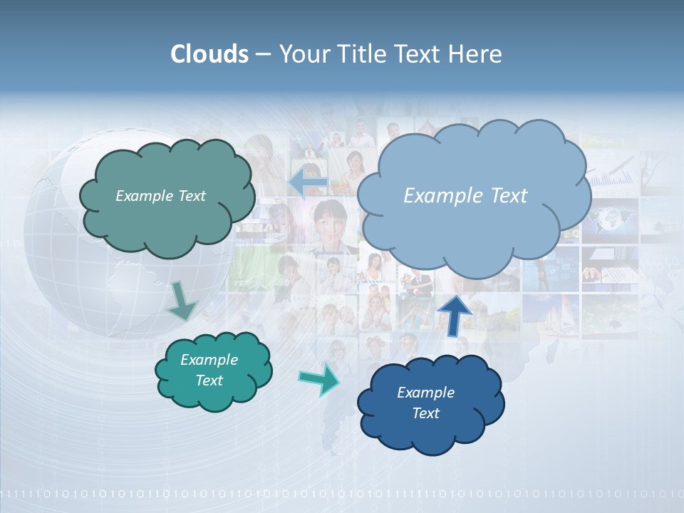 Communication Partnership Community PowerPoint Template