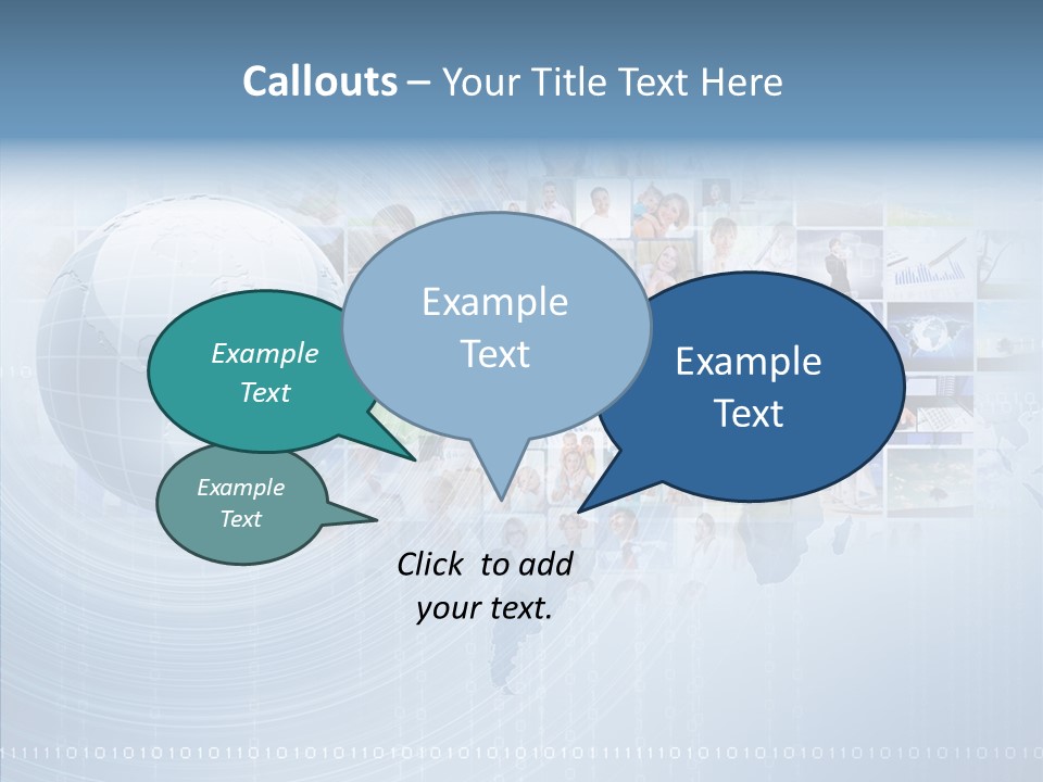 Communication Partnership Community PowerPoint Template