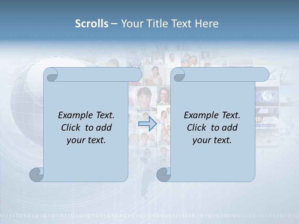 Communication Partnership Community PowerPoint Template