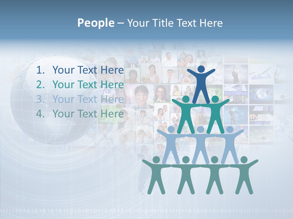 Communication Partnership Community PowerPoint Template