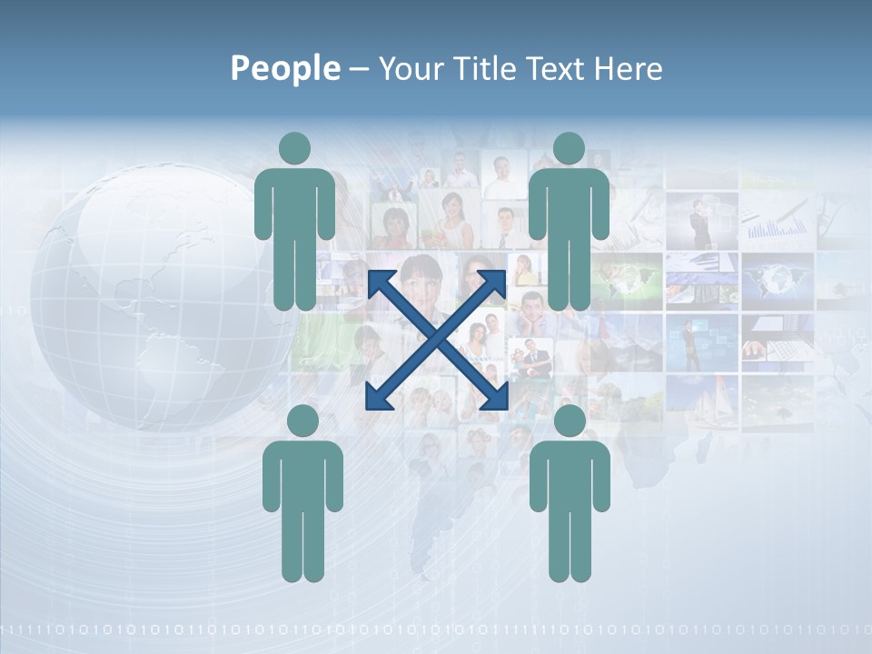 Communication Partnership Community PowerPoint Template