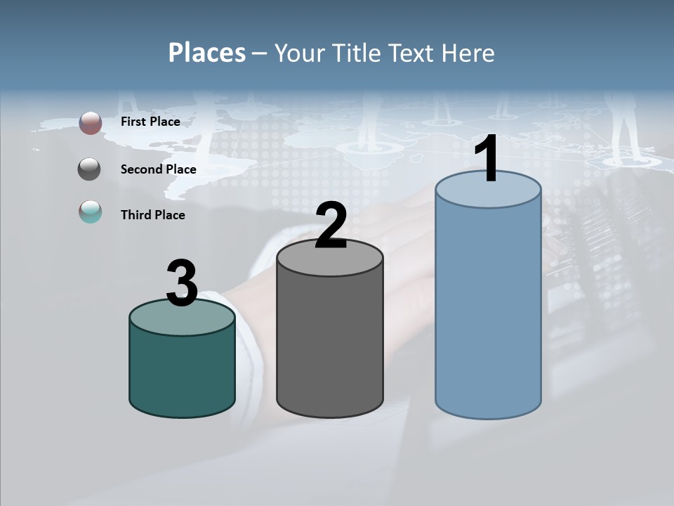 Tracking Reality Business PowerPoint Template