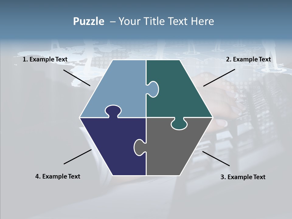 Tracking Reality Business PowerPoint Template