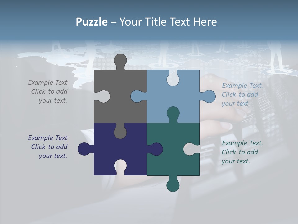 Tracking Reality Business PowerPoint Template