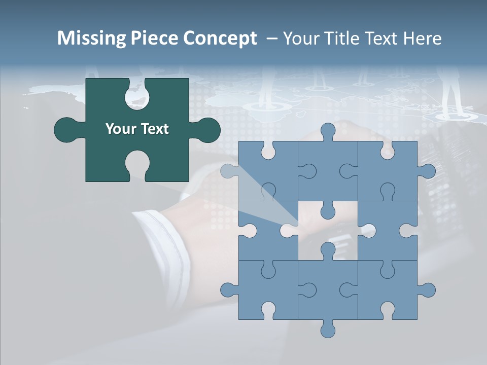 Tracking Reality Business PowerPoint Template