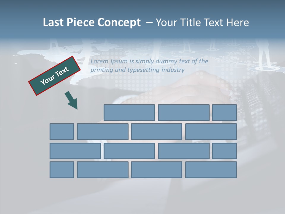 Tracking Reality Business PowerPoint Template