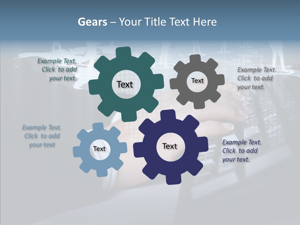 Tracking Reality Business PowerPoint Template