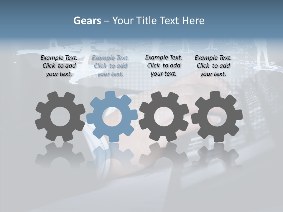 Tracking Reality Business PowerPoint Template