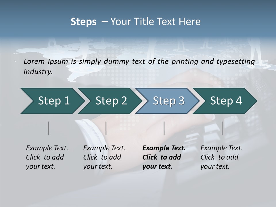 Tracking Reality Business PowerPoint Template