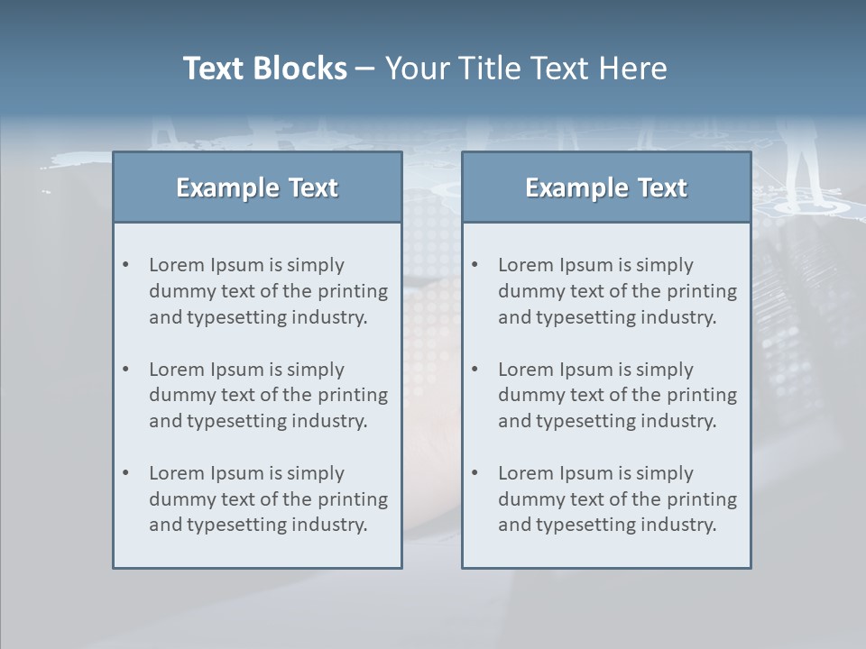 Tracking Reality Business PowerPoint Template