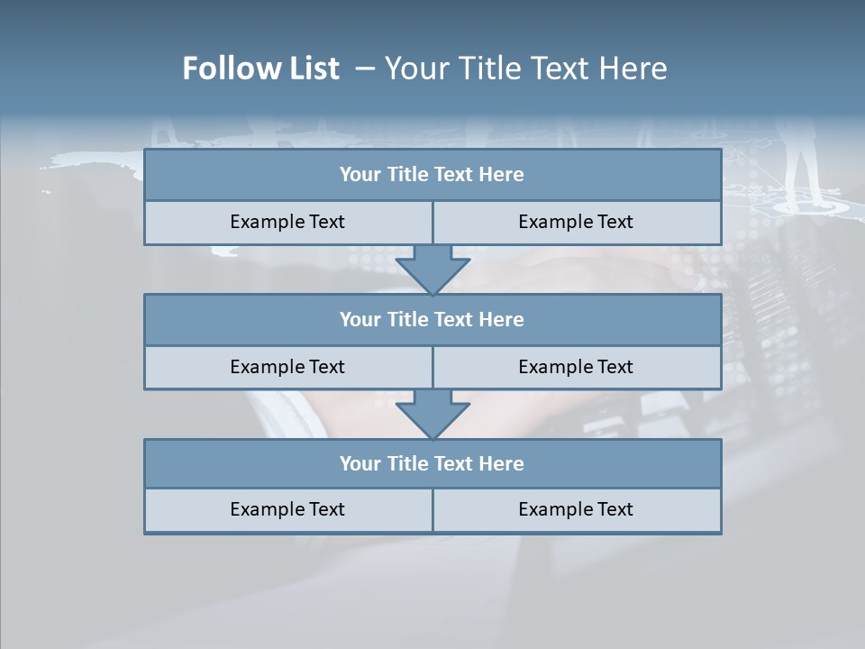 Tracking Reality Business PowerPoint Template