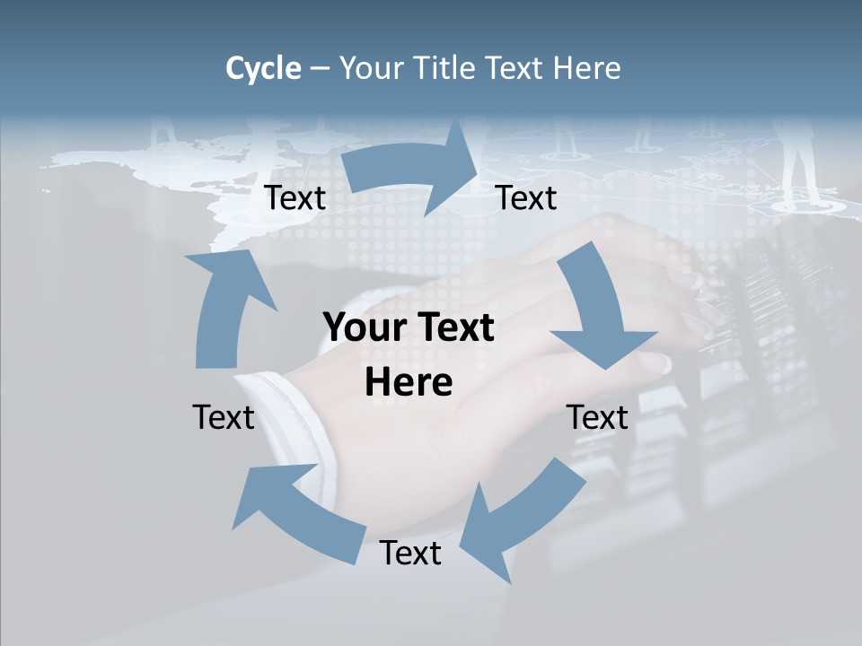Tracking Reality Business PowerPoint Template