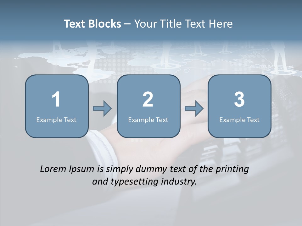Tracking Reality Business PowerPoint Template