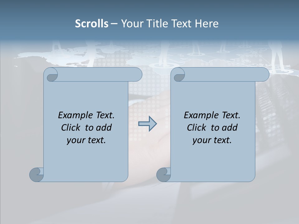 Tracking Reality Business PowerPoint Template