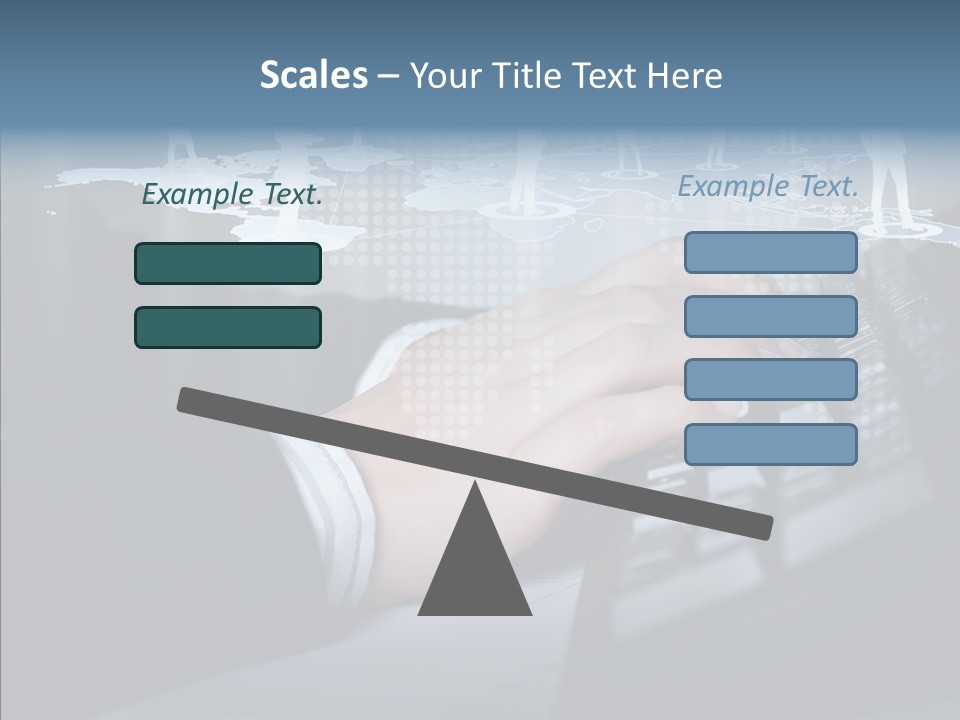 Tracking Reality Business PowerPoint Template
