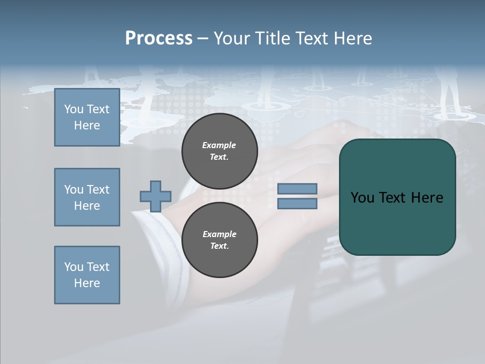 Tracking Reality Business PowerPoint Template