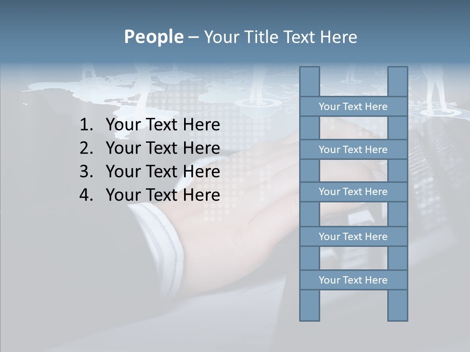Tracking Reality Business PowerPoint Template