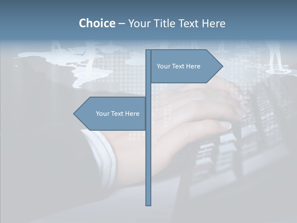Tracking Reality Business PowerPoint Template