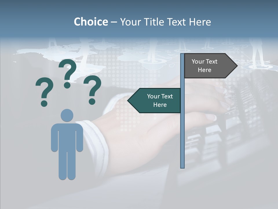 Tracking Reality Business PowerPoint Template
