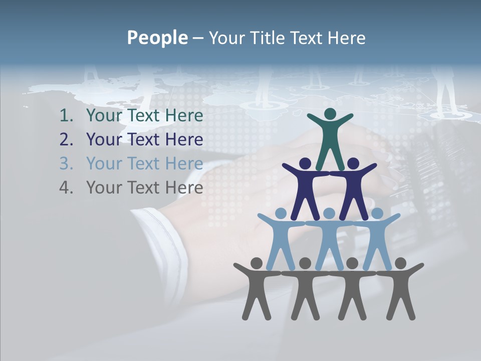 Tracking Reality Business PowerPoint Template