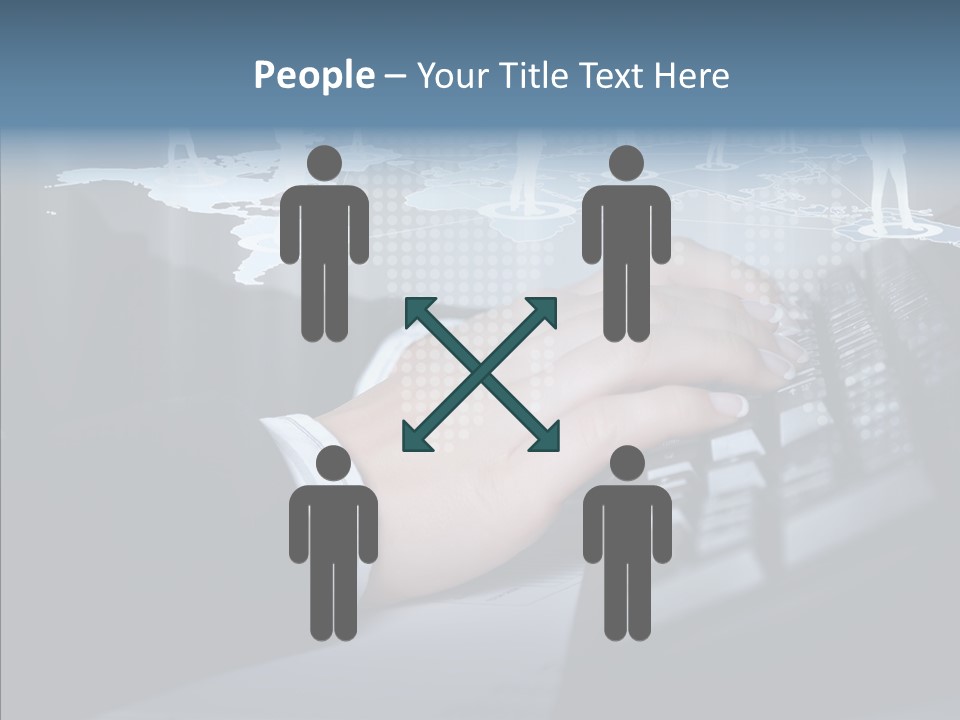 Tracking Reality Business PowerPoint Template