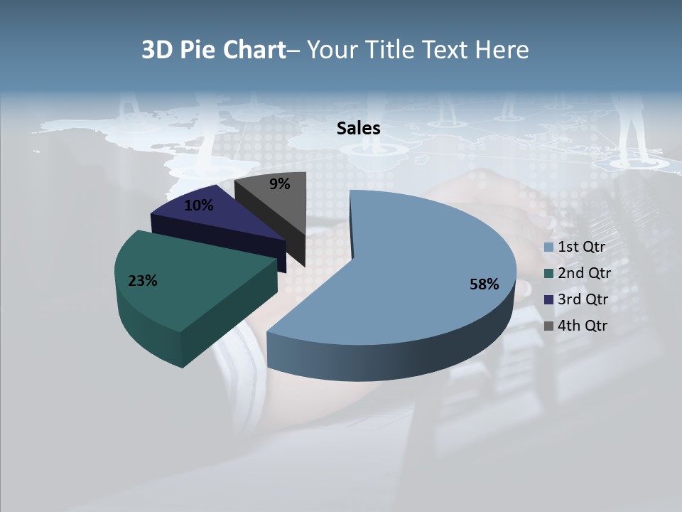 Tracking Reality Business PowerPoint Template