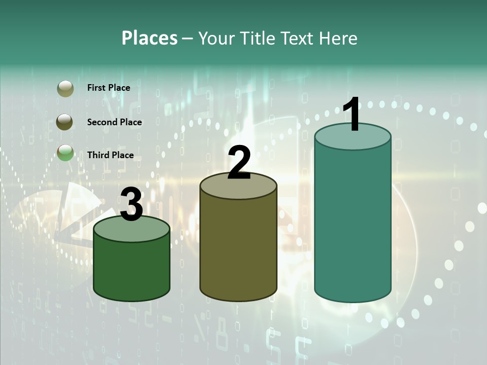Forecast Diagram Interest PowerPoint Template