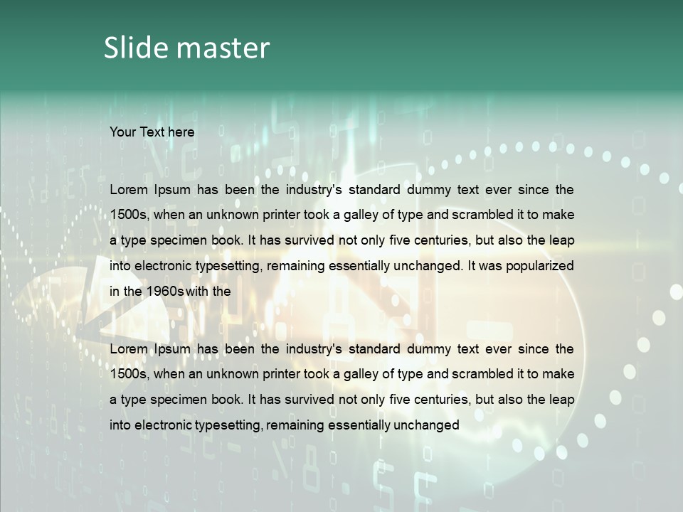 Forecast Diagram Interest PowerPoint Template