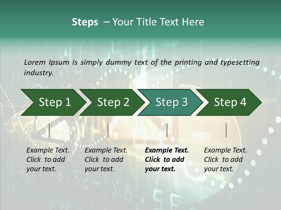Forecast Diagram Interest PowerPoint Template