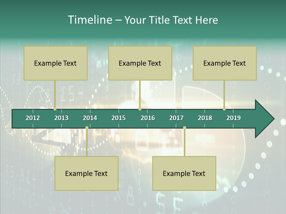 Forecast Diagram Interest PowerPoint Template