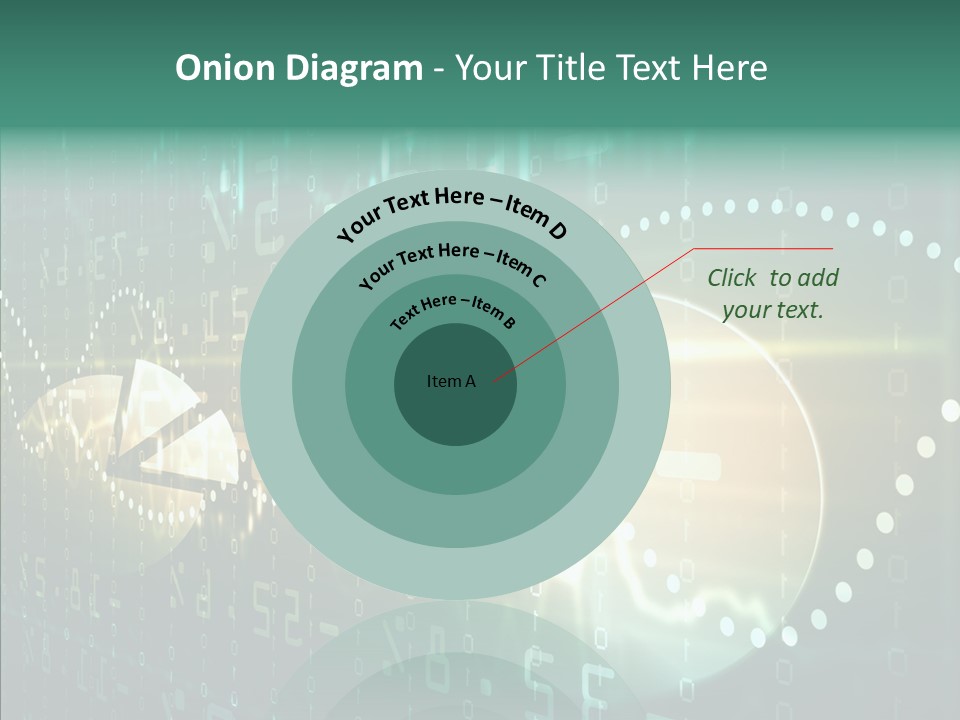 Forecast Diagram Interest PowerPoint Template