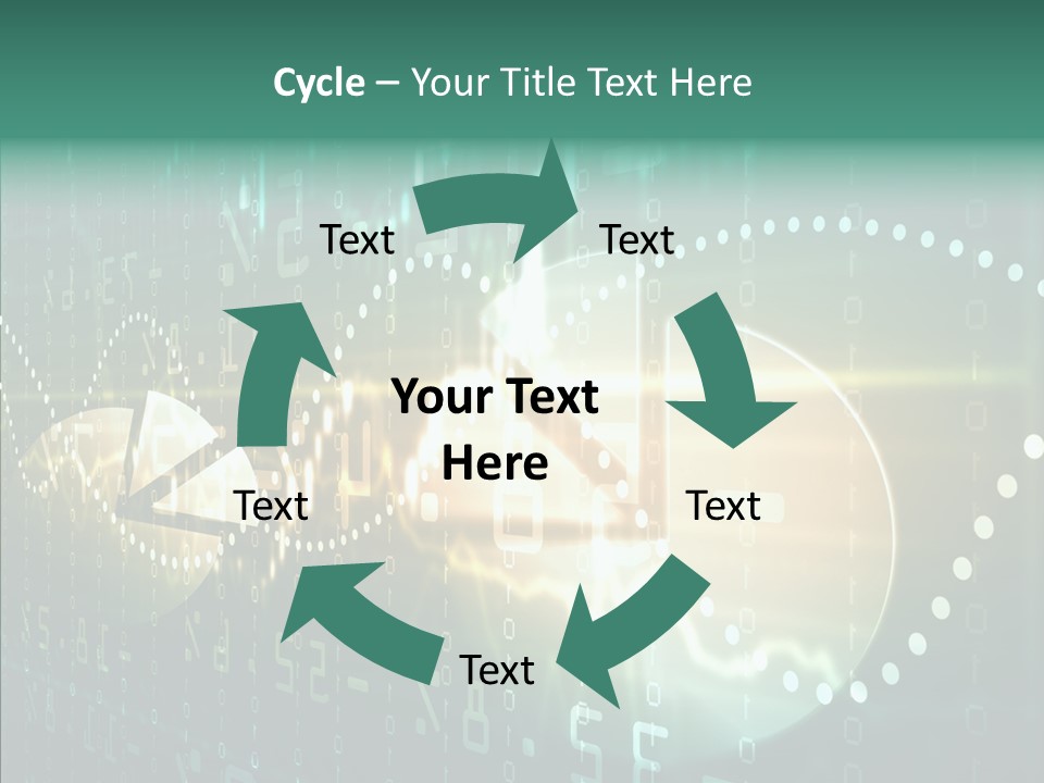 Forecast Diagram Interest PowerPoint Template